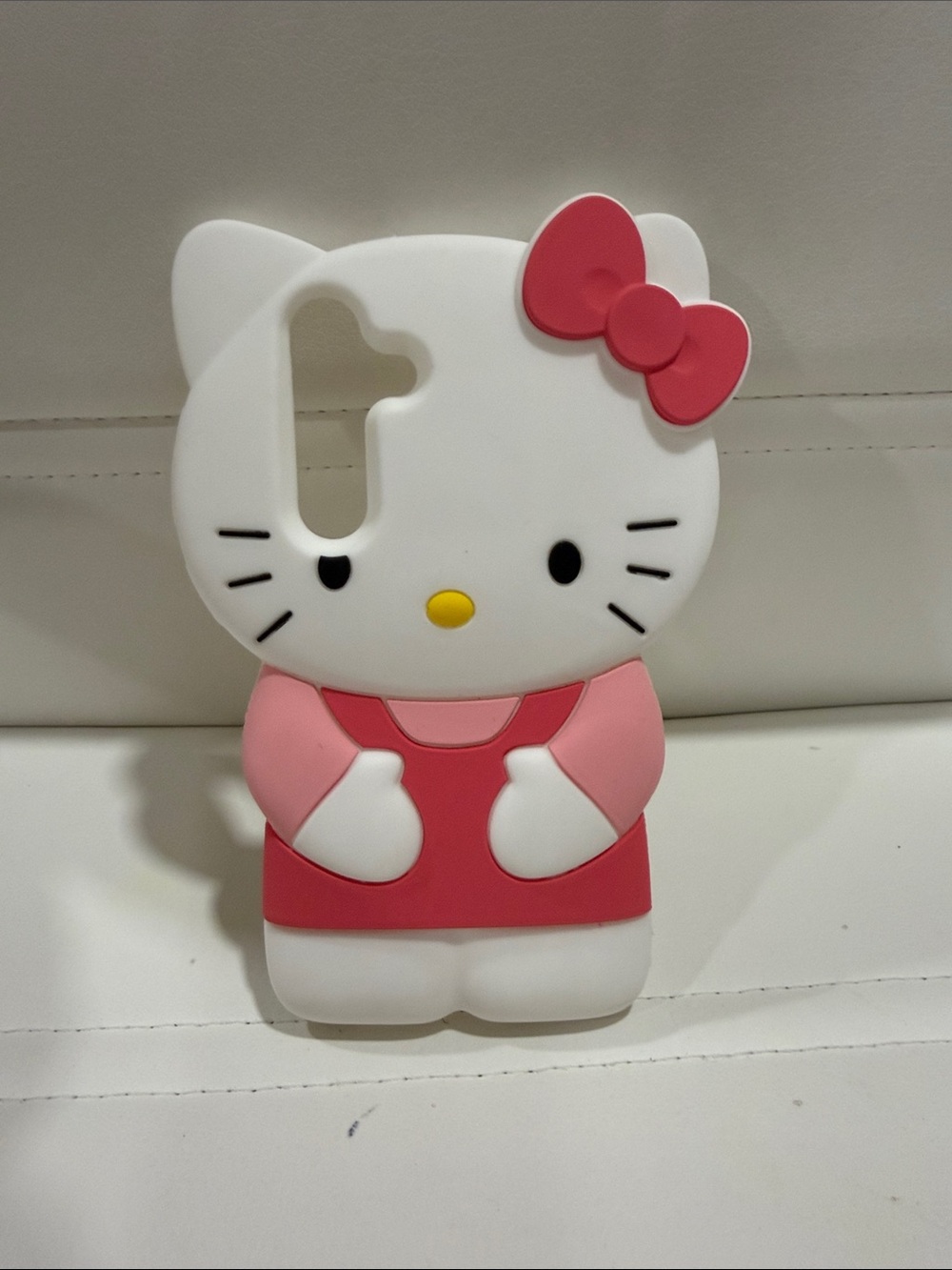 Hello Kitty White & Pink Silicone Character Phone Case